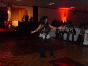 Priya dancing a solo item at Ashiana Global Mall ATL 2009